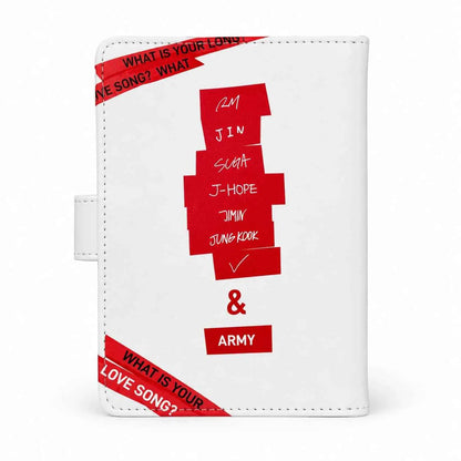 HavenRue BTS-Inspired Passport Holder & Travel Wallet Organizer