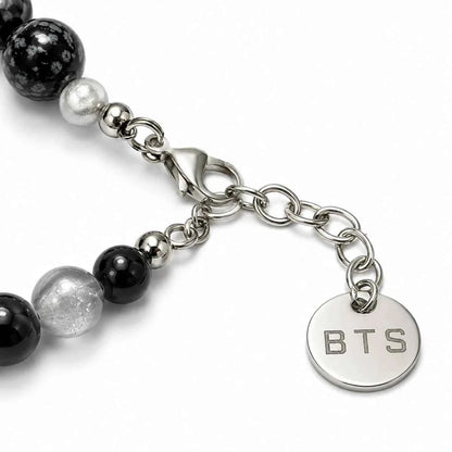 HavenRue BTS-Inspired Beaded Charm Bracelet with Microphone & Star Charms