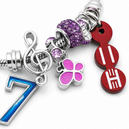 HavenRue BTS-Inspired ARMY Fan Support Charm Bracelet