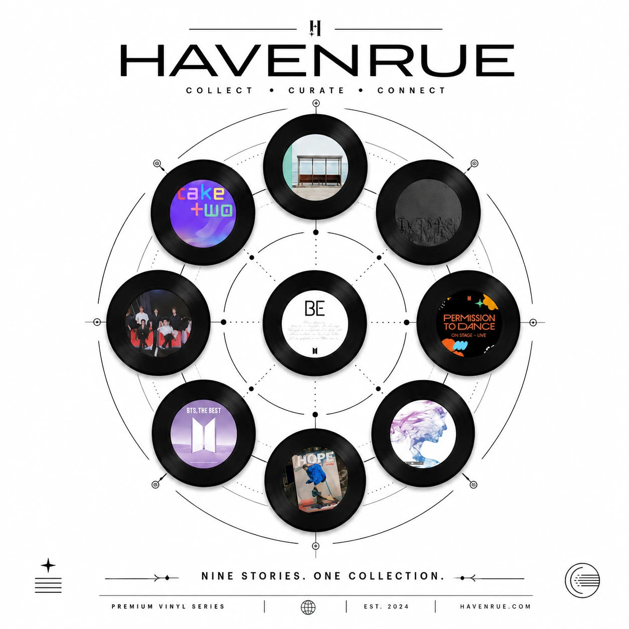 HavenRue AuraDisc record collection